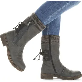 Rieker Halbschaftstiefel in grau | Gr.: 39