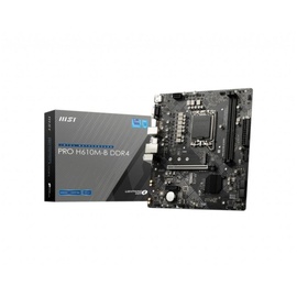 MSI PRO H610M-B DDR4 Intel H610 LGA 1700 micro ATX