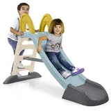 Feber Rutsche mit Wasser, Blau/Gelb/Beige, 161 x 71 x 103 cm, Anti-Rutsch-Stufen, Für Kinder 2-7 Jahre, Max 30 kg