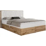 MKS Nessi 180 x 200 cm H4 Weiß