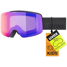 Uvex pwdr FM black matt mirror ruby one size