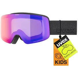 Uvex pwdr FM black matt mirror ruby one size