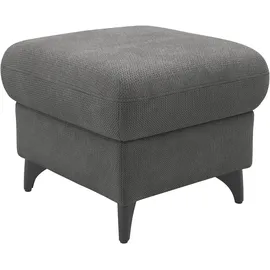 sit&more Polsterhocker Glendale mit Stauraum 58 x 48 x 58 cm Grau