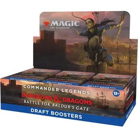 MAGIC: The Gathering Magic the Gathering Commander Legends: Battle for Baldur's Gate - Draft Boosters Display -EN- englisch