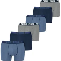 Puma MEN EVERYDAY BOXER 6P ECOM bunt|blau L