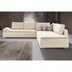 INOSIGN Ecksofa »Night & Day L-Form mit Dauer-Schlaffunktion mit Armlehne«, 6380334563803345 INOSIGN beige