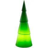 8 seasons DESIGN LED Weihnachtsbaum rund 75 cm Kunststoff wetterfest inkl. Leuchtmittel grün