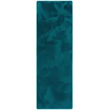Snapstyle Luxus, Petrol, Textil, 100x400 cm, Teppiche & Böden, Teppiche, Teppichläufer