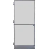 Fliegenschutz-Tür PREMIUM 120 x 240 cm anthrazit/anthrazit kürzbar