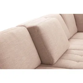 sit&more Wohnlandschaft SIT & MORE "Santorini U-Form", beige, B:340cm H:82cm T:224cm, Luxus-Microfaser ALTARA NUBUCK (100% Polyester) / Struktur (100% Polyester);Flachgewebe (100% Polyester) / Struktur (100% Polyester), Sofas, Wohnlandschaft, mit Federkern und