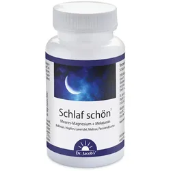 Dr. Jacob's Schlaf schön Melatonin Melisse Baldrian Hopfen 90 St