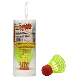 Best Sporting Badminton Bälle Highspeed rot/gelb (5) Stück