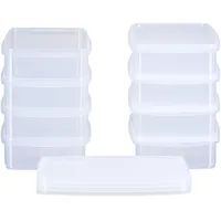 MiraHome Gefrierdosen 8x1L Durchsichtig – Vorratsdosen mit Deckel luftdicht – Transparente Frischhaltedosen mit Deckel – Aufbewahrungsbox Küche für Mealprep & Organisation – Austrian Quality