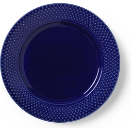 Lyngby Porcelæn Lyngby Rhombe Color Teller, Teller, Blau