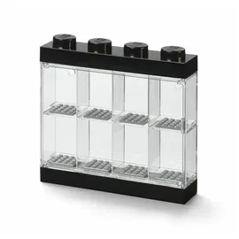 LEGO Aufbewahrungsbox 8 1-tlg. schwarz/transparent