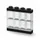LEGO Aufbewahrungsbox 8 1-tlg. schwarz/transparent