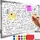 maaleo Whiteboard 60 x 40 cm Weiß