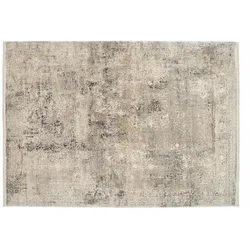 Teppich , grau , Synthetische Fasern , Maße (cm): B: 300 H: 0,8