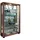 VCM Vitrine Lumo 59 x 91,3 x 18 cm Braun