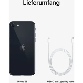 Apple iPhone SE 2022 64 GB Mitternacht
