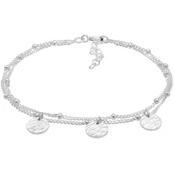 Elli Basic Layer Kettchen Kugeln Trend Geo 925er Silber Armbänder & Armreife   Damen