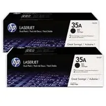 HP 35A schwarz 2er Pack (CB435AD)
