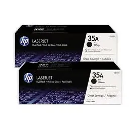 HP 35A schwarz 2er Pack (CB435AD)