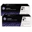 schwarz 2er Pack (CB435AD)