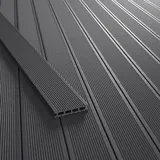 KOVALEX WPC Terrassendiele Steingrau 2,6 cm x 14,5 cm x 300 cm