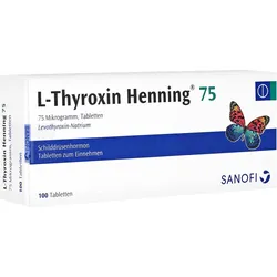L-thyroxin 75 Henning Tabletten 100 St
