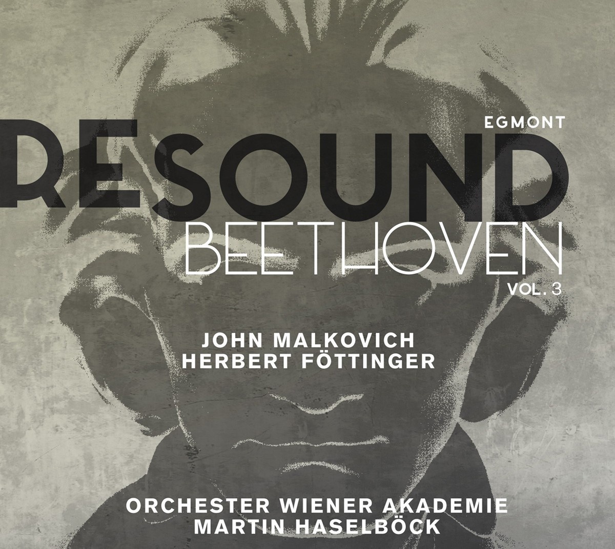 Resound Beethoven Vol.3-Egmont - Haselböck  Malkovich  Wiener Akademie Orchester. (CD)