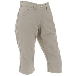 Maul Sports Damen Rennes Caprihose, 46 - beige