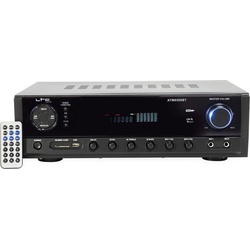LTC Audio Karaoke-Verstärker ATM6500BT I, Stereoverstärker, Schwarz