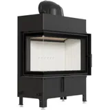 Kratki Kamineinsatz | LUCY | 14 kW | Links | Farbwahl Brennraum