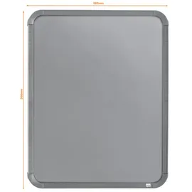 NOBO Magnettafel 28 x 36 cm Silber