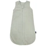 Alvi Mull Schlafsack uni grün Gr.70 0.5TOG (421101023)