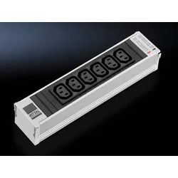 Rittal Steckdosenleiste (Plug-In-Modul) - Ausgangsanschlüsse: 6 (power IEC 60320
