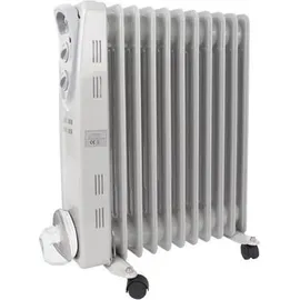 Perel Ölradiator 2500 W Weiß