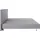 Collection AB Boxspringbett COLLECTION AB "London, inklusive Topper und Kissen, mit LED-Beleuchtung", grau (hellgrau, anthrazit), B:190cm L:206cm, Komplettbetten, Boxspringbett, Boxspringbett erhältlich in 90cmx200cm, 140cmx200cm & 180cmx200cm