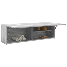 vidaXL Bad-Wandschrank 100 x 25 x 30 cm Grau
