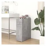 vidaXL Apothekerschrank Betongrau 20 x 45,5 x 60 cm Grau