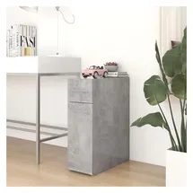 vidaXL Apothekerschrank Betongrau 20 x 45,5 x 60 cm Grau