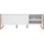 CaliCosy Finori TV-Board Denver 160x55x40 cm Weiß MDF