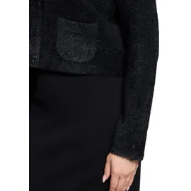 Betty Barclay Strick-Cardigan mit aufgesetzten Taschen Schwarz 38