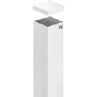 KM Meeth Zaunpfosten 70 x 9 x 9 cm, weiß