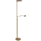 Steinhauer Stehleuchte Deckenfluter Stehlampe höhenverstellbar Leselampe bronze LED H 185cm