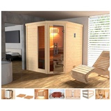 weka Sauna »Arendal 1«, beige