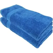julie-julsen Julie Julsen Badetuchset 100 x 150 cm royalblau 2 St.