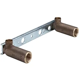 Viega Gemini Montageeinheit 15 mm x Rp 1/2' x 45 x 150/200 mm Rotguss