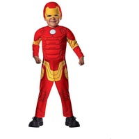 Rubies 620015_TODD Marvel Super Hero Adventures Iron Man Muscle Chest Kostüm Cartoon Kleinkind